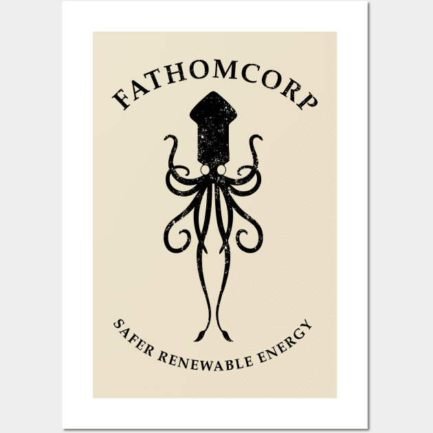 FATHOMCORP Logo Wall Art by m31media